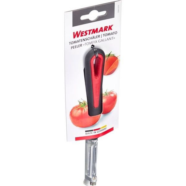 Westmark Tomfix Gallant tomaten-/kiwischiller zwart en rood 19.5x2.7x2.1cm