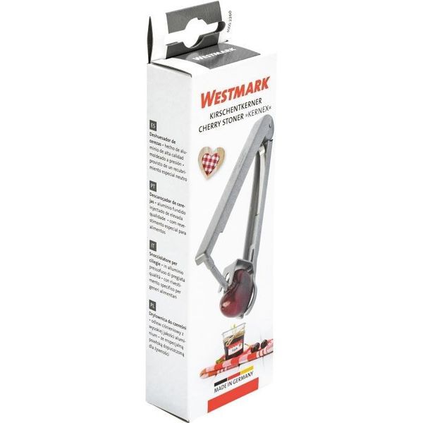 Westmark Kernex kersenontpitter uit aluminium 14x4x2.5cm