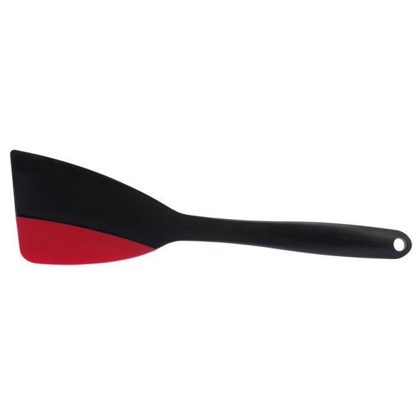 Westmark Flexi spatel uit kunststof en silicone zwart en rood 30cm