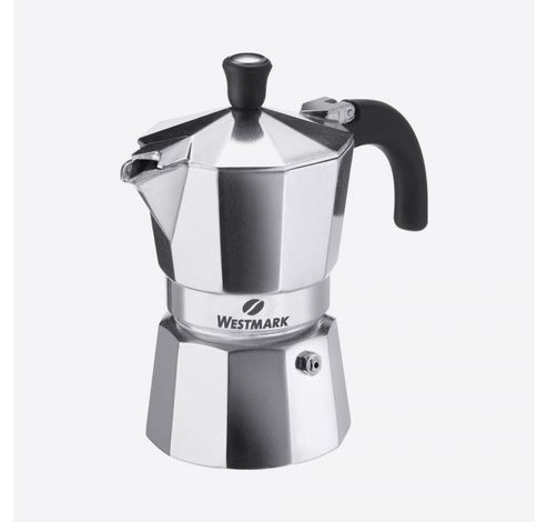 Brasilia cafetière à espresso italienne 3 tasses en aluminium  Westmark