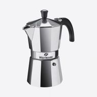 Brasilia cafetière à espresso italienne 6 tasses en aluminium 