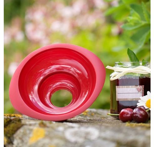 Twix entonnoir en 2 parties en plastique rouge 16.8x14.7x6.9cm  Westmark