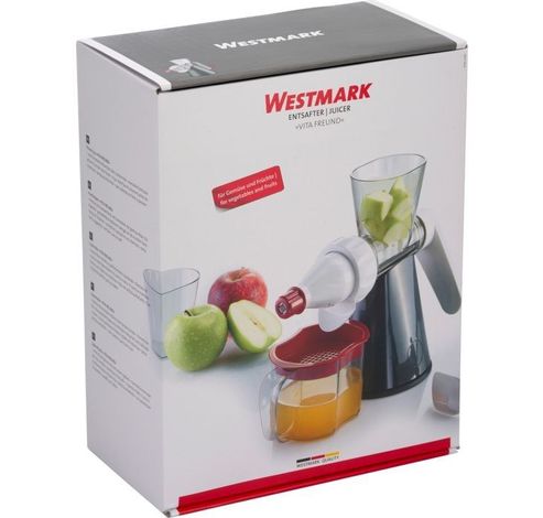 Vita Freund slow juicer uit kunststof en rvs  Westmark