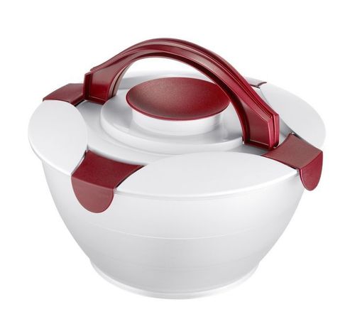 Praktika slakom met dressingpot en hendel uit kunststof rood 6.5L  Westmark