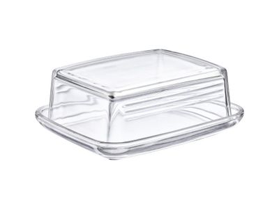 Boterschaal uit glas