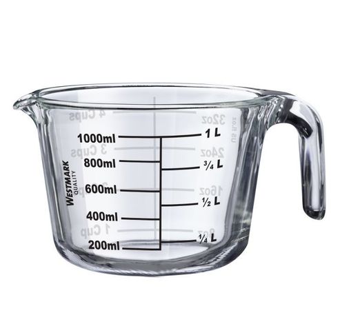 Tasse à mesurer en verre borosilicate 1L  Westmark