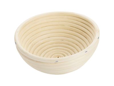 Ronde rijsmand uit vlechtwerk ø 20.5cm H 8.3cm