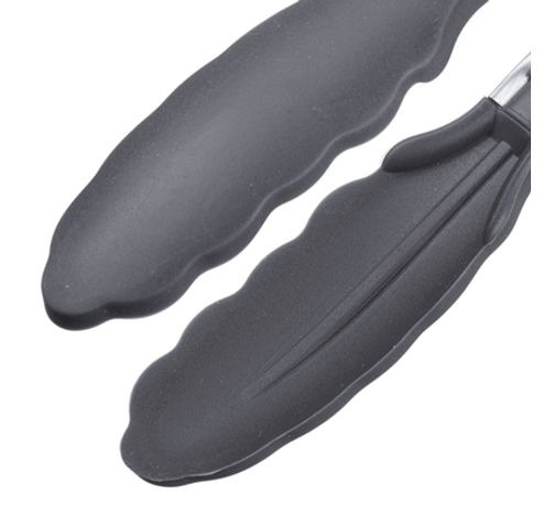 Pince en inox et silicone noir 27cm  Westmark