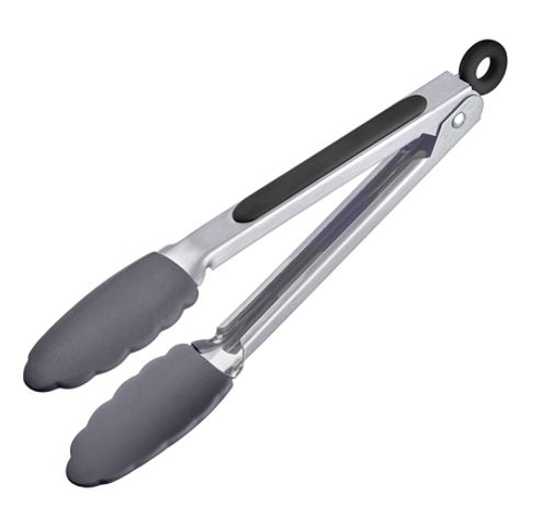 Pince en inox et silicone noir 27cm  Westmark