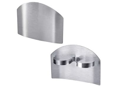 set van 2 vingerbeschermers rvs