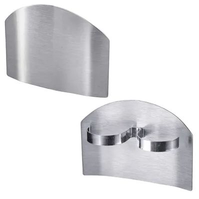 set de 2 protection des doigts en inox 