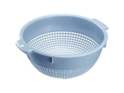 vergiet uit kunststof blauw ø 24cm