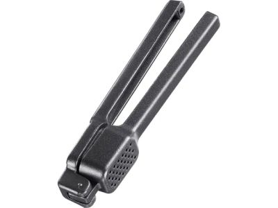 Biopress Edition knoflookpers uit aluminium 15.2x2.5x3.1cm Black 