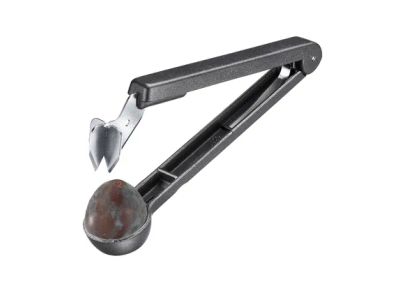 Steinex Edition pruimontpitter uit aluminium en rvs 16.5x3.5x3.5cm Black 