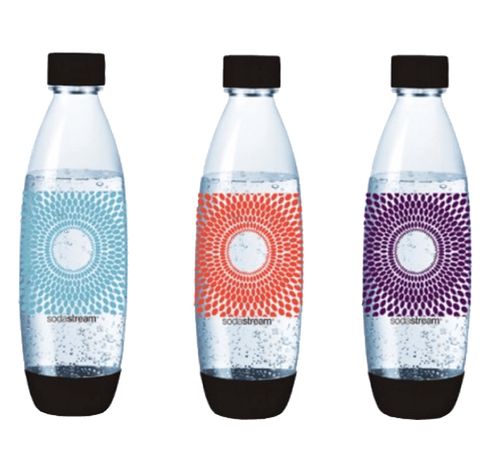 3x 1L flessen black fuse Firework  SodaStream