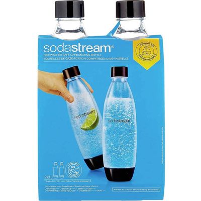 Duo-pack flessen 1L - vaatwasbestendig SodaStream