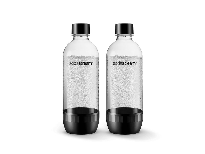 Sodastream Herbruikbare Flessen 1L 2 Stuks Grijs
