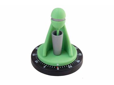 Kookwekker Groene Mixer D7,6xh9,3cm