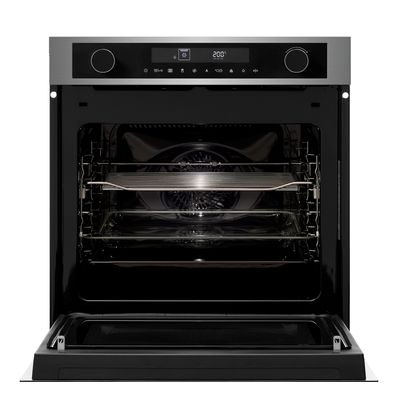 OM360RVS Oven met magnetronfunctie, nis 60 cm 