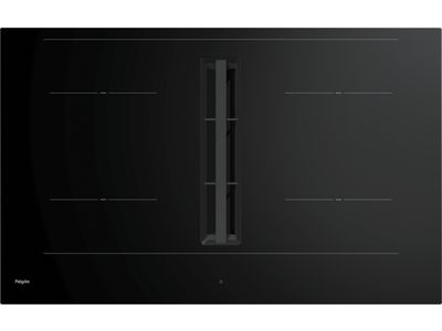 Inductiekookplaat met afzuiging, 83 cm breed