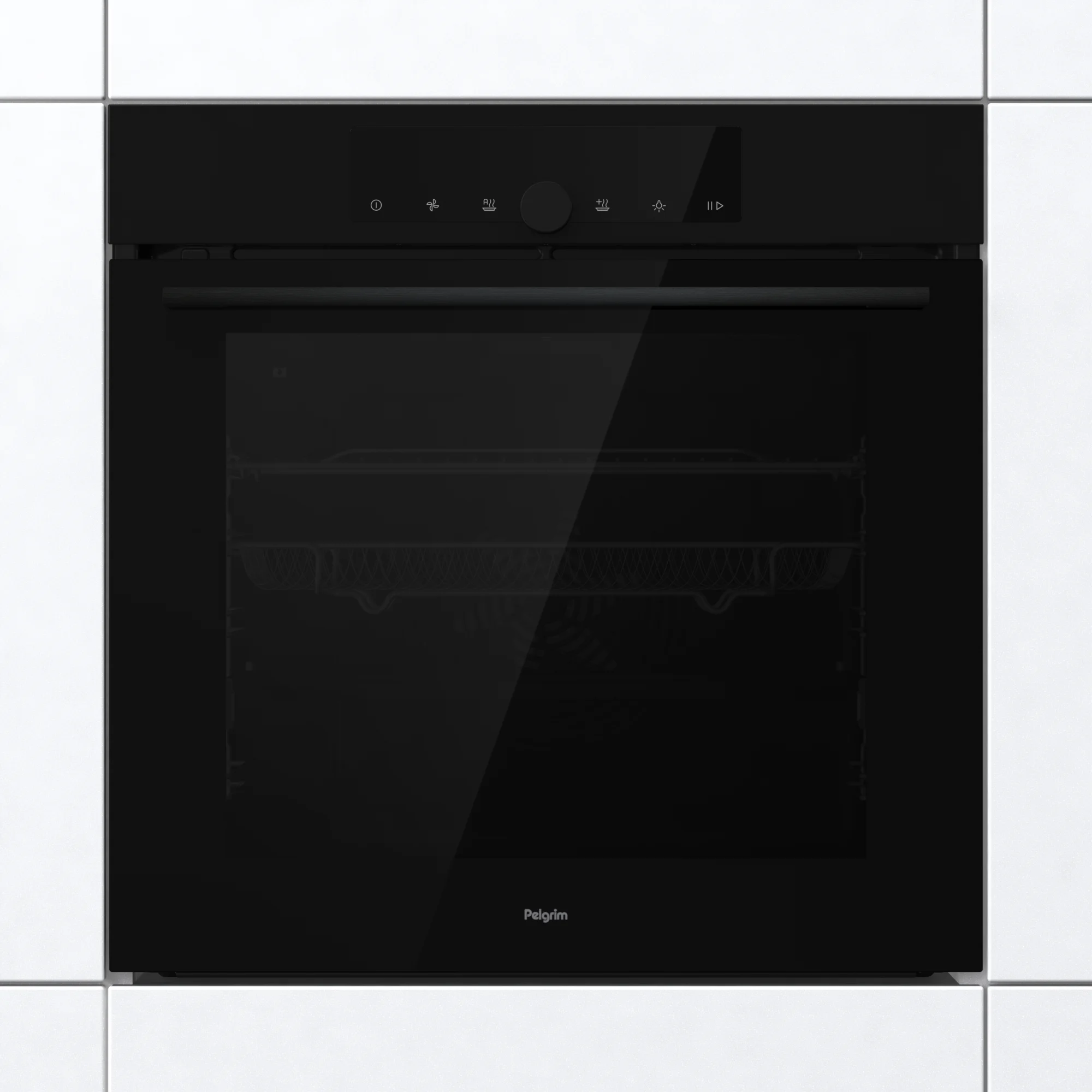 Oven met Pizza zone en Pyrolyse, nis 60 cm