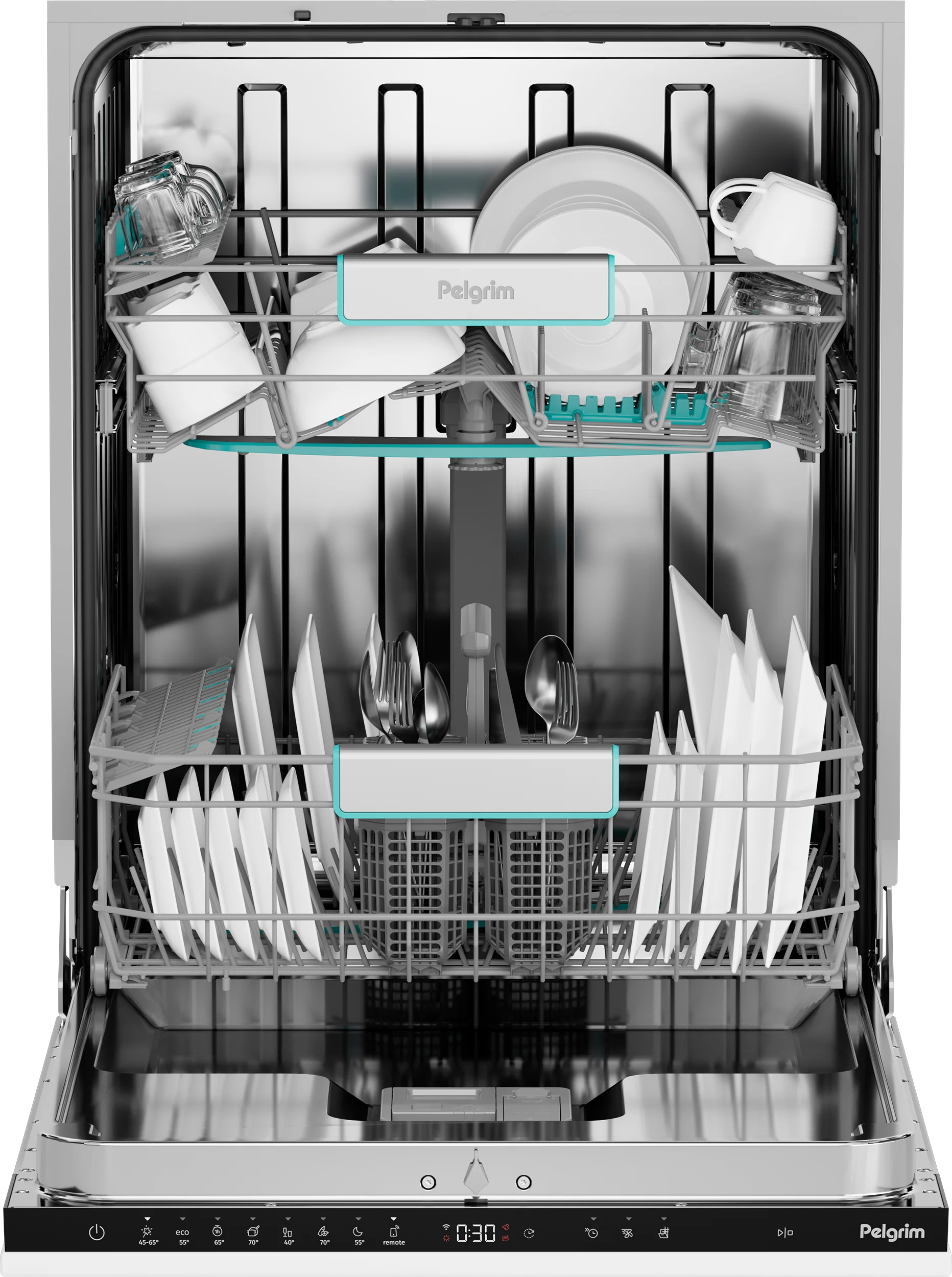 Vaatwasser XL ConnectLife, 86 cm hoog