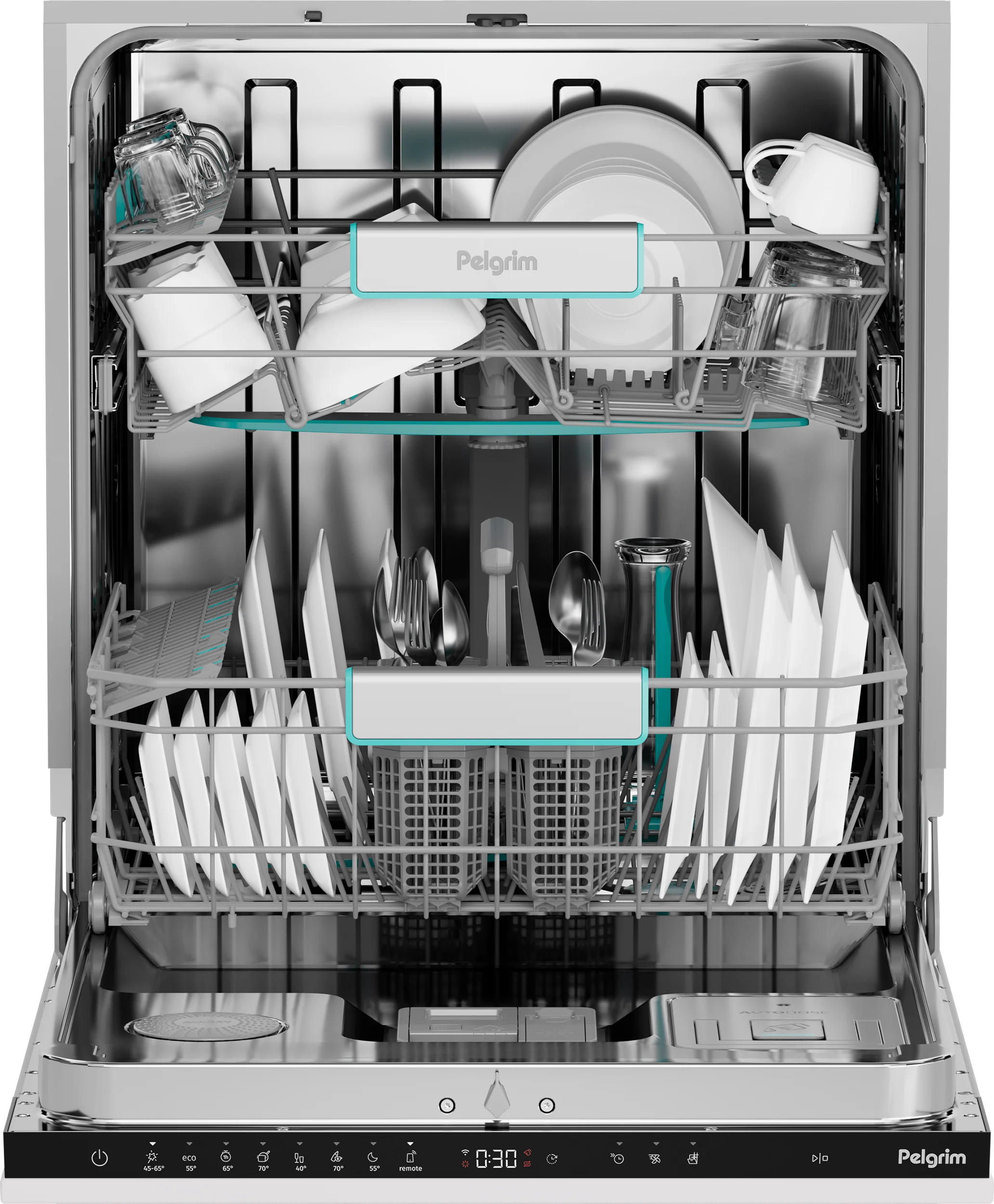Vaatwasser ConnectLife, 82 cm hoog