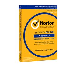 Security Deluxe (1 gebruiker - 5 apparaten) Norton