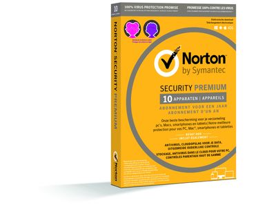 Norton Security Premium (1 gebruiker - 10 apparaten)