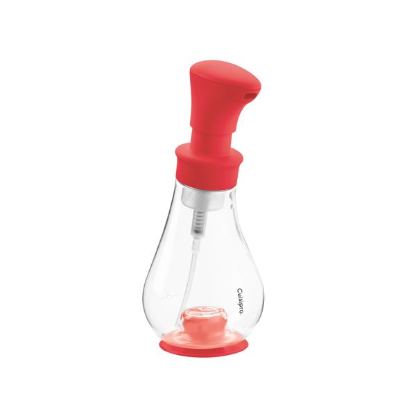 Cuisipro Schuimpomp Rood 390ml  