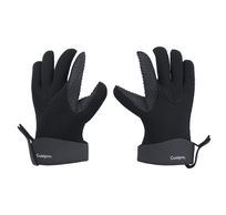 Gants pour barbecue small gris 1 paire 