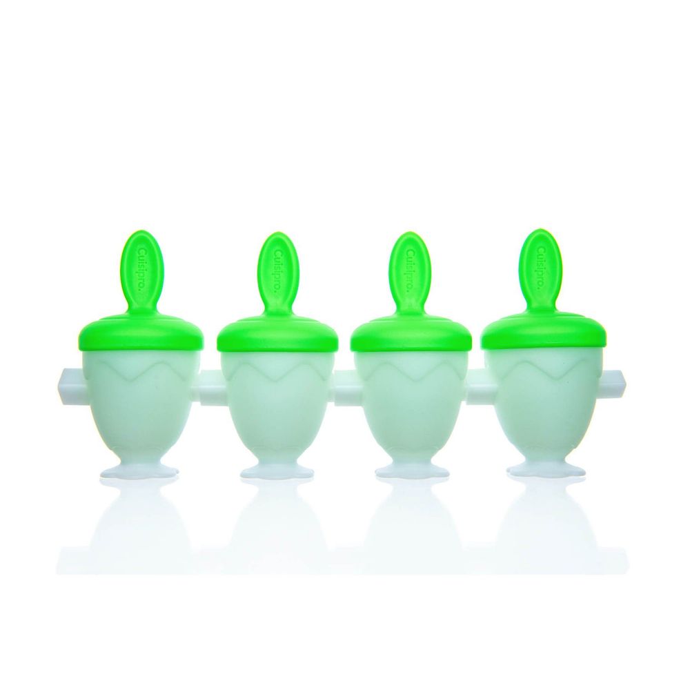 Cuisipro Ijsvormen Mini ijslollyvorm - Dino - set van 4 stuks