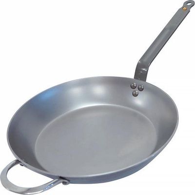 Mineral B Element Braadpan 32cm zwart  de Buyer