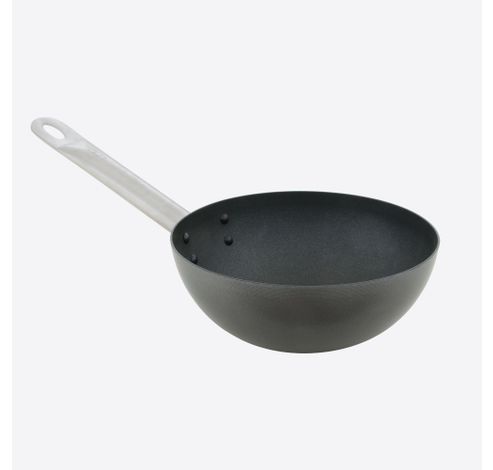 Wok uit carbonstaal met Excalibur antikleeflaag ø 20cm  Point-Virgule