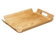 Dienblad met handgrepen houtkleur 55x40x5cm