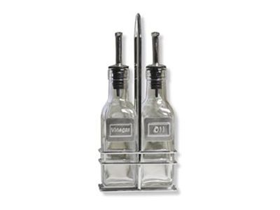 Olie- en azijnset uit glas 150ml