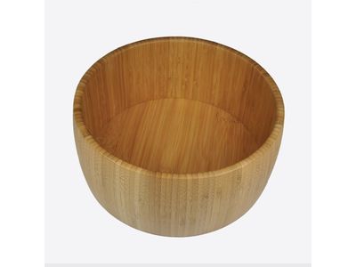 Ronde slakom uit bamboe ø25cm