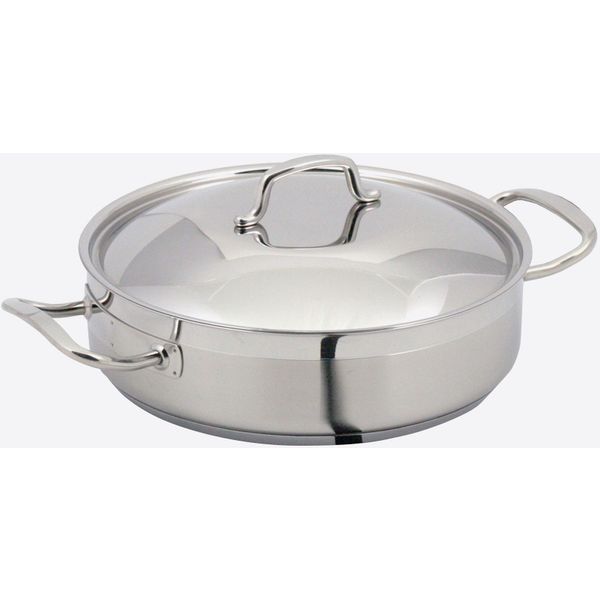 Professional lage kookpot ø 24cm H 6.5cm - 2.9L 