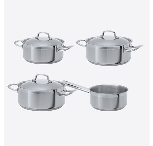 Professional set 4 st: kookpot ø 18-20-22cm & sauspan ø 16cm  Point-Virgule