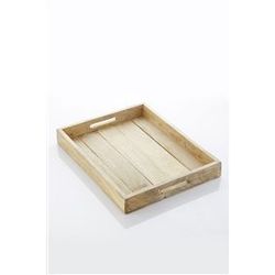 Point-Virgule Dienblad met handgrepen mangohout 48.5x39x5cm 