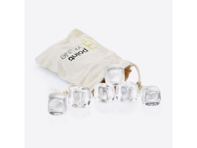 Set van 6 crystalstones met zakje