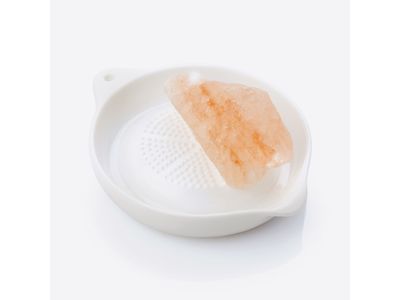 Himalaya zoutsteentjes met porseleinen rasp 300g