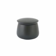 Pot à sucre avec couvercle en porcelaine noir mat 250ml 