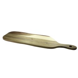 Serveerplank met handvat uit acaciahout 76x22x1.8cm 