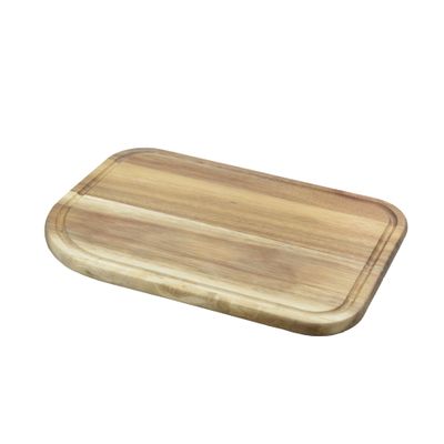 Snijplank met sapgeul uit acaciahout 30x19.5x1.5cm  Point-Virgule