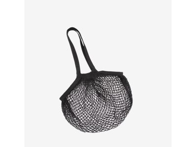 Filet à provision parisien à longues anses noir