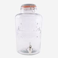 Distributeur de boisson avec robinet en plastique 8L 