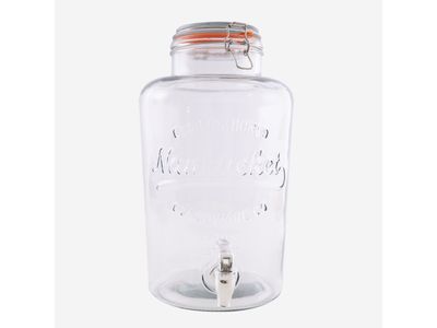 Distributeur de boisson avec robinet en plastique 8L