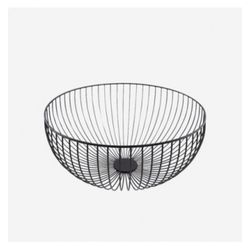 Point-Virgule Wire mand zwart ø 30cm