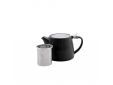 Theepot met thee infuser mat zwart 500ml